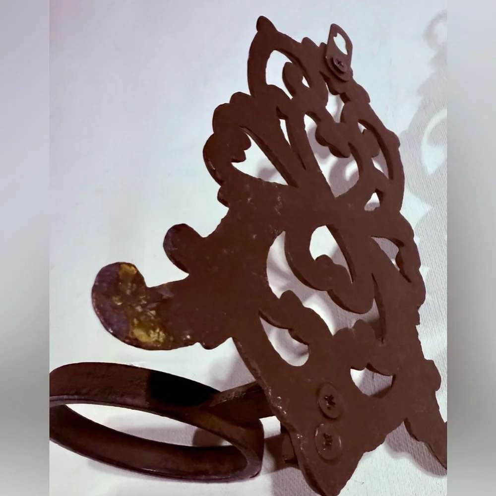 Ornate Brown Wall Hook